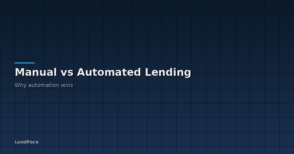 Préstamo manual vs automatizado: rendimientos